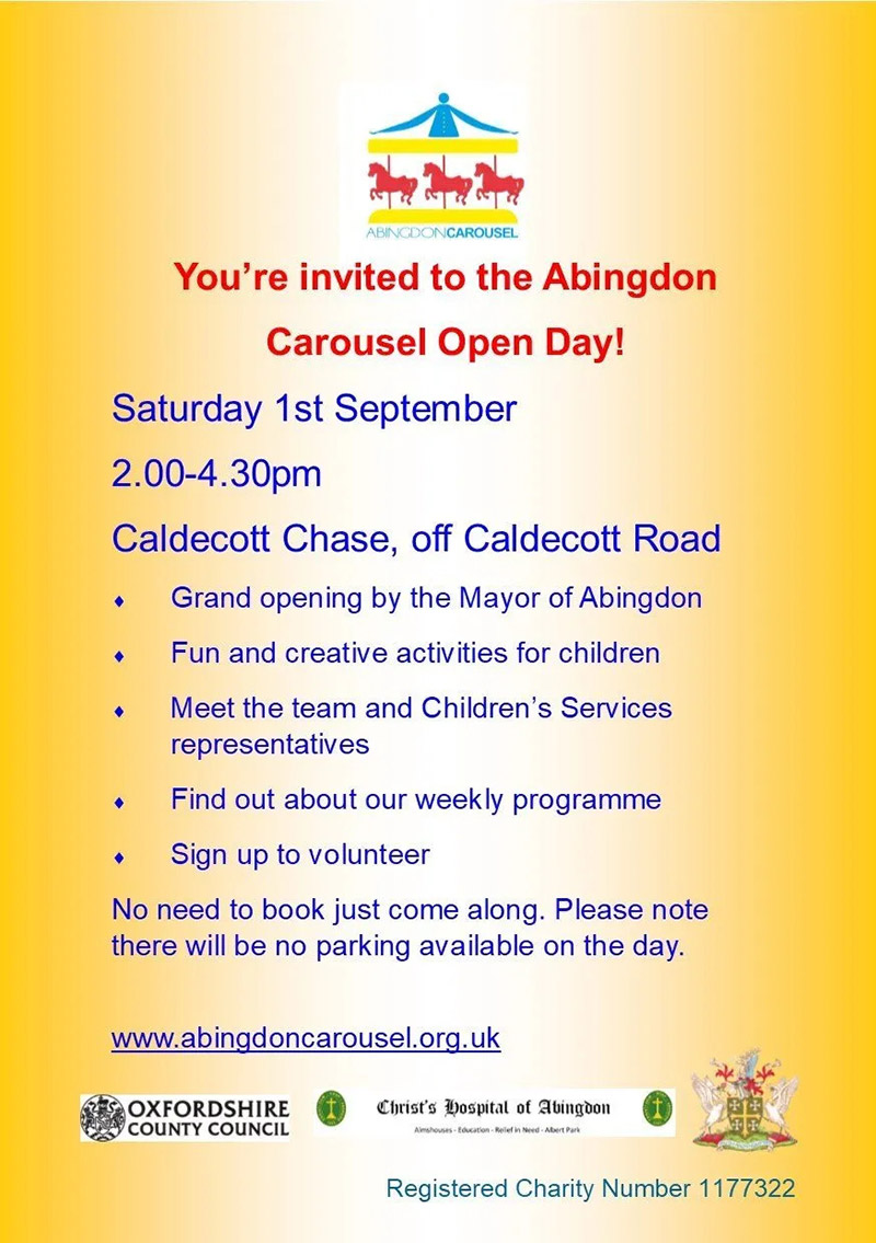 Abingdon Carousel Open Day